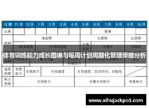 体育训练能力成长图谱与每周计划周期化管理策略分析