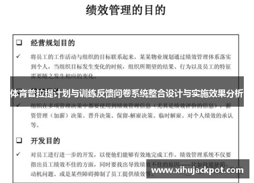 体育普拉提计划与训练反馈问卷系统整合设计与实施效果分析